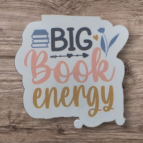 Big Book Energy-Magnetic Bookmark