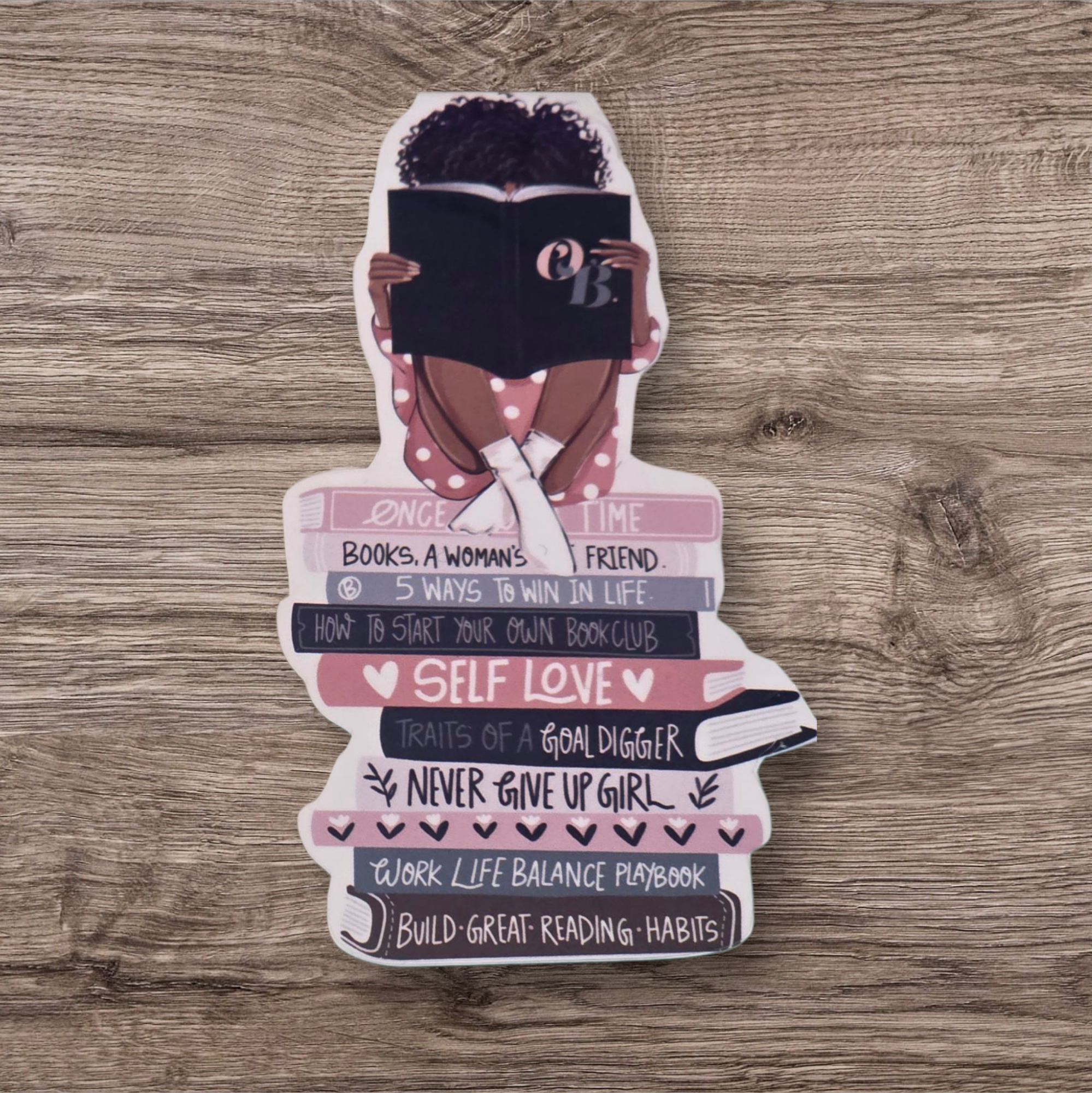 Lost in a Book-Magnetic Bookmark