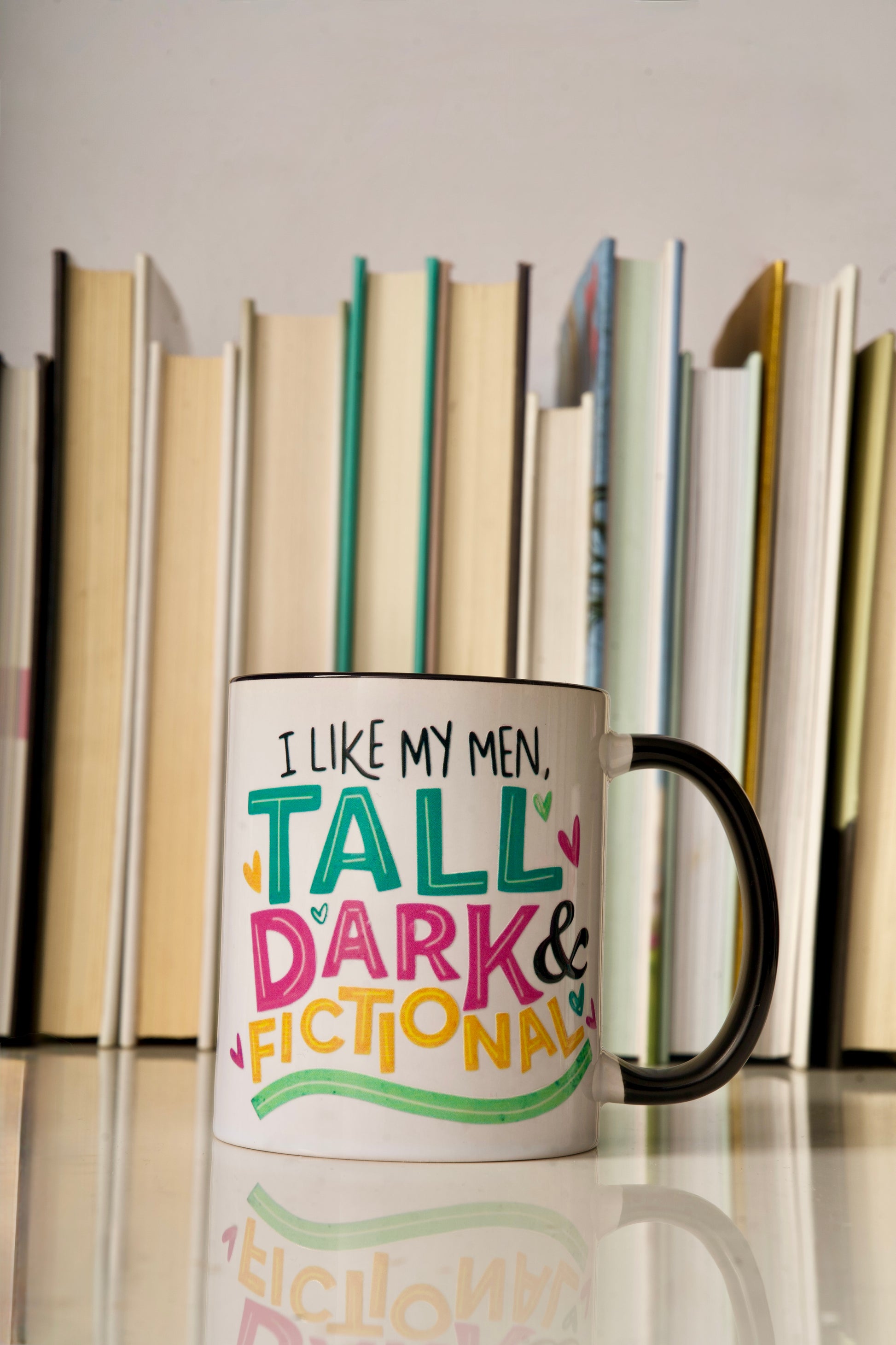 Tall, Dark, & Fictional-12 oz Mug