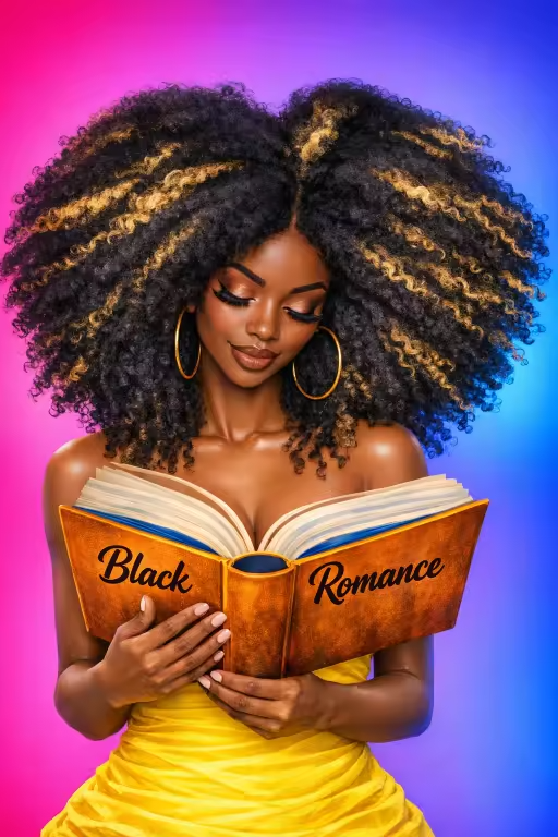 Black Romance Dreamer -30x40cm Diamond Art Painting
