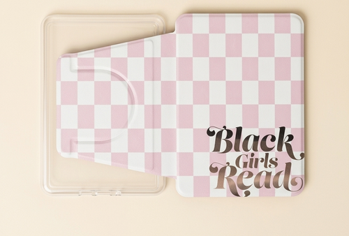 "Black Girls Read" Kindle Colorsoft/Paperwhite 12th Gen (Detachable, Magnetic Clear back) Case (Copy) (Copy)